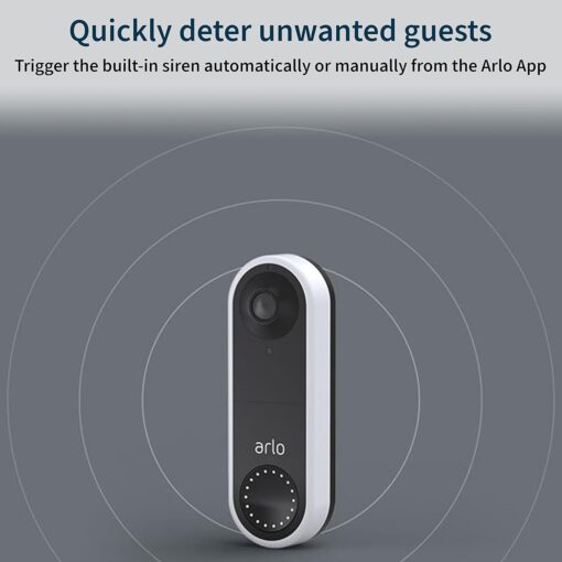 Arlo Essential Wired Video Doorbell