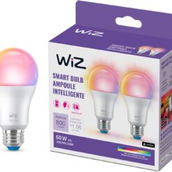 WiZ 60W A19 Color LED Smart Bul