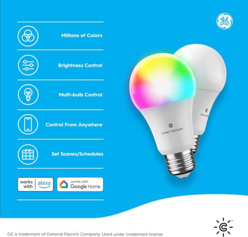 GE CYNC Smart LED Light Bulbs