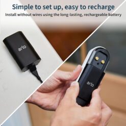 Arlo Essential Video Doorbell - HD Video, 180° View
