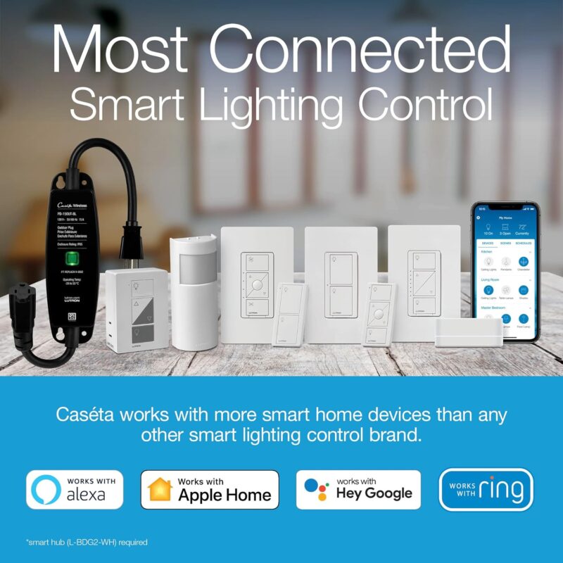 Lutron Caseta Smart Lighting